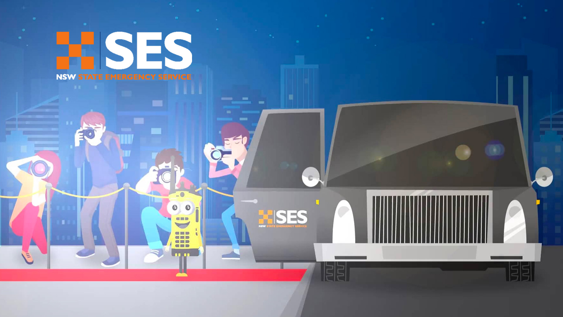 SES New Radios animation